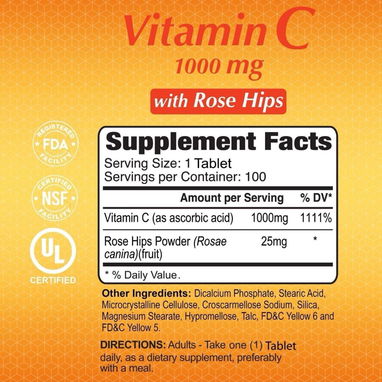 VITAMINA C ALFA 1000mg - Img 123162990