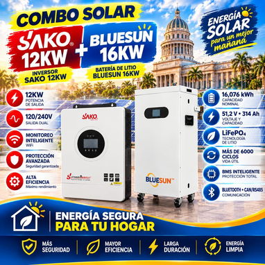 Combos Solares Inversor+Bateria - 4/4