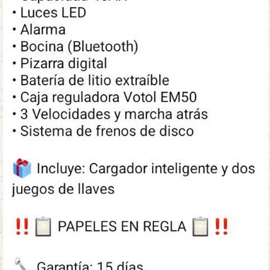 Bicimoto Eléctrica Topmat Evolución - 2/2