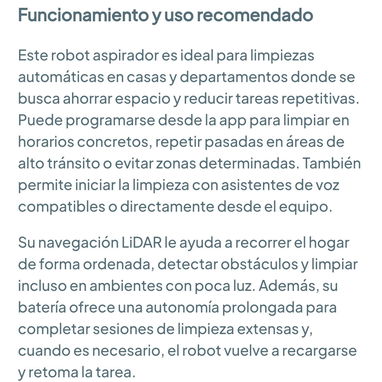 iRobot Romba 205 DustCompactor Vac Robot Aspiradora - Compacta automáticamente los desechos dentro del Robot 🌐 - 5/6