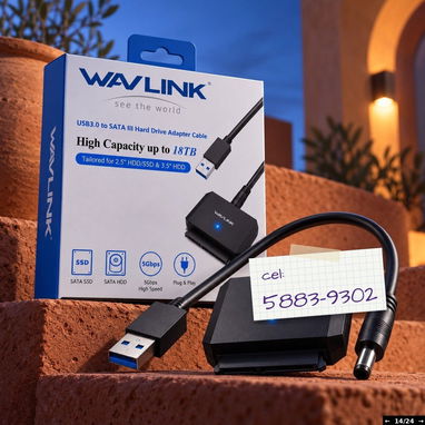 adaptador sata para usb 3.0 alimentado - 2/3