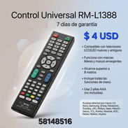 CONTROL REMOTO UNIVERSAL PARA TV LED / LCD - Img 55551782