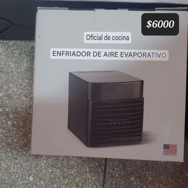 Ventilador de cuello deportivo, Ventilador sin aspas y enfriador de aire evaporativo - Img 121466371