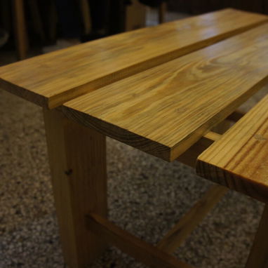 Mesita de centro para terraza de madera - Img 122024436
