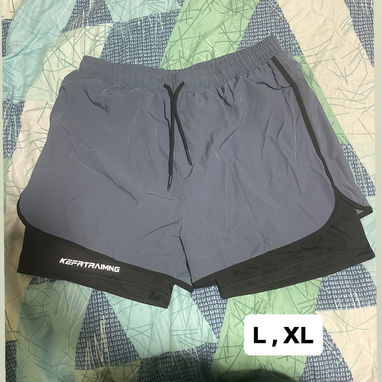Shorts deportivos de hombre con licra abajo - 2/2