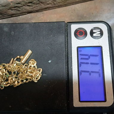 Venta de tobillera de oro 14K - Img 120596546