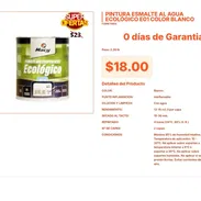 Pintura E01 Blanca al Agua: Esmalte de Calidad para el Profesional VPT#-0236 - Img 55445802
