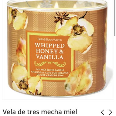 Velas  aromáticas de 3 mechas 28 usd - 6/7