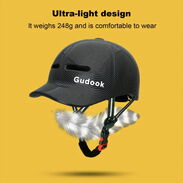 Vendo casco para moto estilo gorra muy bueno y lindo con tomas de aire y regulador de medida! - Img 45391831