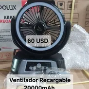 ‼️Ventilador recargable de 20000 mAh - 65 USD   ❌Quedan pocas unidades❌ - Img 56268756