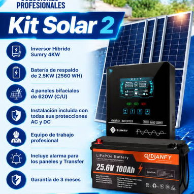 ☀️⚡ 𝗞𝗜𝗧𝗦 𝗦𝗢𝗟𝗔𝗥𝗘𝗦 𝟭𝟭𝟬𝗩 𝗬 𝟮𝟮𝟬𝗩 𝗘𝗡 𝗟𝗔 𝗛𝗔𝗕𝗔𝗡𝗔 | 𝗜𝗡𝗦𝗧𝗔𝗟𝗔𝗖𝗜Ó𝗡 + 𝗚𝗔𝗥𝗔𝗡𝗧Í𝗔 🔋🏠 - 3/7