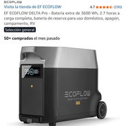 Batería Extra para Delta Pro y Delta Pro 3 3600wh - Img 55925865