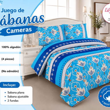 Juegos de sábanas cameras - 2/10