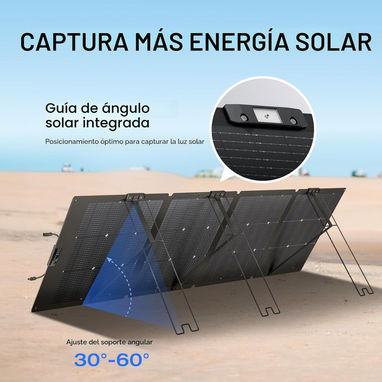 Kit EcoFlow DELTA 3 Classic con panel solar de 220W - 3/5