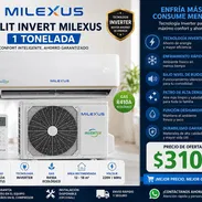 SPLIT INVERTER MILEXUS 1 TONELADA - Img 55580112