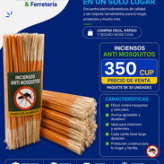 Inciensos Anti mosquitos - Img 54344976