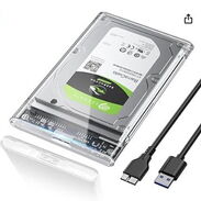 Carcasa/Adaptador Disco Duro 2,5", USB 3.0 para HDD SSD. Trae el conector para el disco duro - Img 45231198