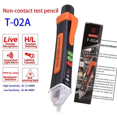 Detector de voltaje sin contacto T-02A con linterna - 2/3