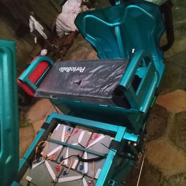 Triciclo Porto bello con panel solar y extensor , baterías 72v89amp Nuevo es 0km - 2/4