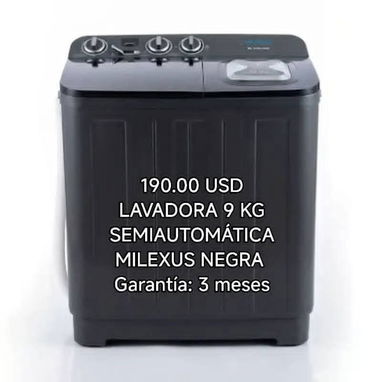 Lavadora automática y semiautomática en venta - Img 119340248