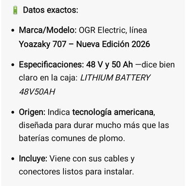 Batería de litio super calidad - Img 122986942