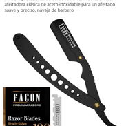 Kit de navajas profesionalDe barbero nuevo en caja - Img 58045282