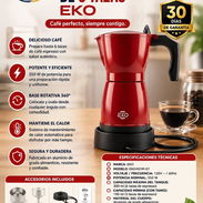 CAFETERA ELÉCTRICA DE 6 TAZAS EKO NUEVAS EN CAJA!!! - Img 52252562