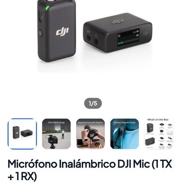 Micrófono para creador de contenido - 10/10