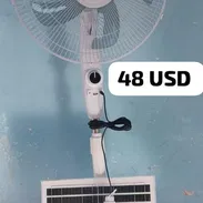 🔋 ¡6 a 8 Horas de Aire Garantizado! Combo Solar (Ventilador + Luz + Carga Móvil) ☀️✨ - Img 55942608