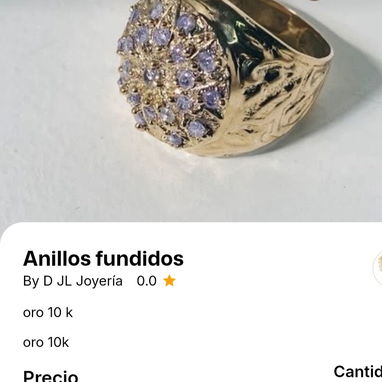 ANILLOS DE ORO 10K (100% ORIGINALES) - Img 126087462
