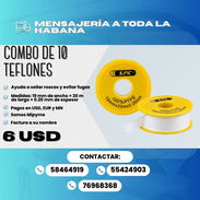 🧰 COMBO DE 10 TEFLONES 💰 Precio: 6 USD - Img 57682475