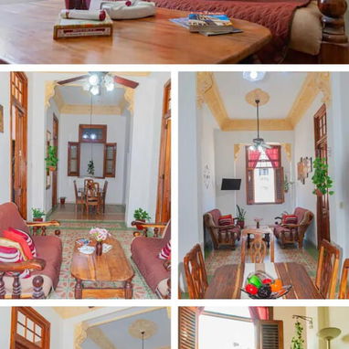 Se renta apto de 3 habitaciones climatizadas en el Casco histórico de La Habana Vieja.54026428 - 5/9
