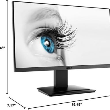 🖥️Monitor  MSI PRO MP223 ▌22" ▌1920 x 1080 (FHD) 100Hz ▌1ms (MPRT) 📦NUEVO EN SU CAJA📦 - 10/10