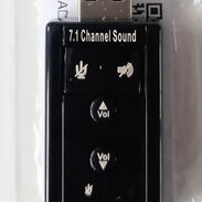 TARJETAS DE SONIDO USB 7.1  SURROUND (NUEVAS) - Img 42794906
