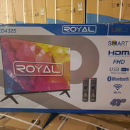TELEVISOR ROYAL / WIFI / BLUETOOTH / 43' / NUEVO EN CAJA / SMART TV / PLASMA / - Img 50713129