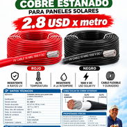 Cable fotovoltaico cobre estañado - Img 57797185