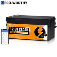 Batería ecoworthy LiFePO4 12v 280a La bestia con Bluetooth! - Img 56629394