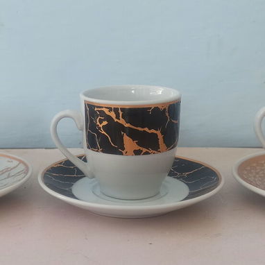 Juego de tazas para café. - Img 118317189