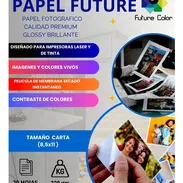 Papel de Foto Future Colors 160 hojas premium 225g Carta - Img 51485454