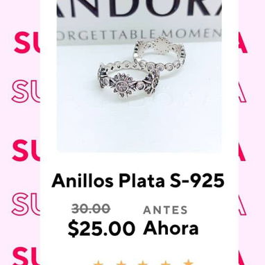 Variedad de anillos de plata super ofertas de rebajas calidad garantizada - Img 122808154