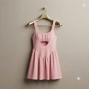 Vestido Deportivo "Court Ready" - Estilo y Rendimiento en Rosa Pastel Talla M - Img 56958331
