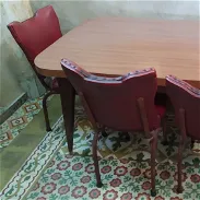 ➡️↕️Vendo Juego de comedor (mesa de cedro con 4 sillas) en 100 USD↕️⬅️ - Img 45669844