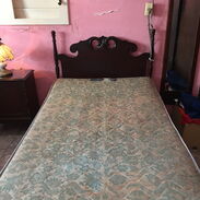 VENTA de cama 3/4 en buen estado, de madera, se incluye el colchón en el precio - Img 45263857