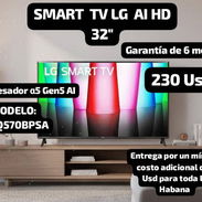 Smart TV LG 32" HD, Garantía de 6 meses, Entrega por un mínimo costo adicional de 1 Usd para toda La Habana - Img 52479544