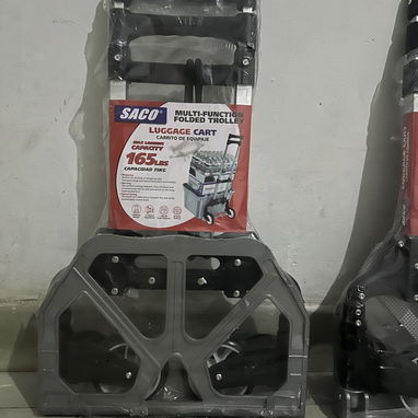 Carretilla de Mano portátil Plegable y Extensible con Ruedas- Carro de Transporte Aluminio Ligero- - Img 101054105