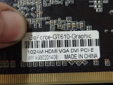 Tarjeta gráfica de 1gb GeForce GT 610 - Img 66880463