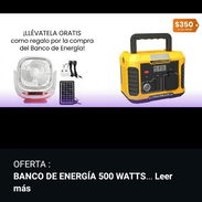 APROVECHE OFERTA Y LLEVESE SU BANCO DE ENERGIA CON UN REGALO GRATIS LLAME YA - Img 54556572