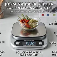 Pesa digital ideal para cocina y seguir tus recetas - Img 56805471