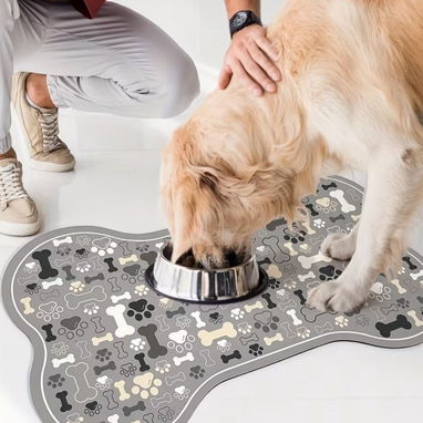 Tapetes Antiderrapantes para Comederos de Mascotas - Img 117853250