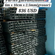 Venta de Purles Galvanizados Nacionales🇨🇺 y Cabillas🇨🇺 de media ½" x 9m de largo *OFERTAZO* - Img 58118229